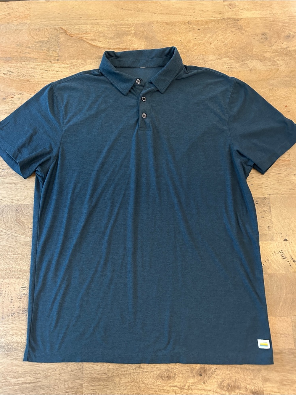 Vuori Men's Short-Sleeve Polo Shirt Size L